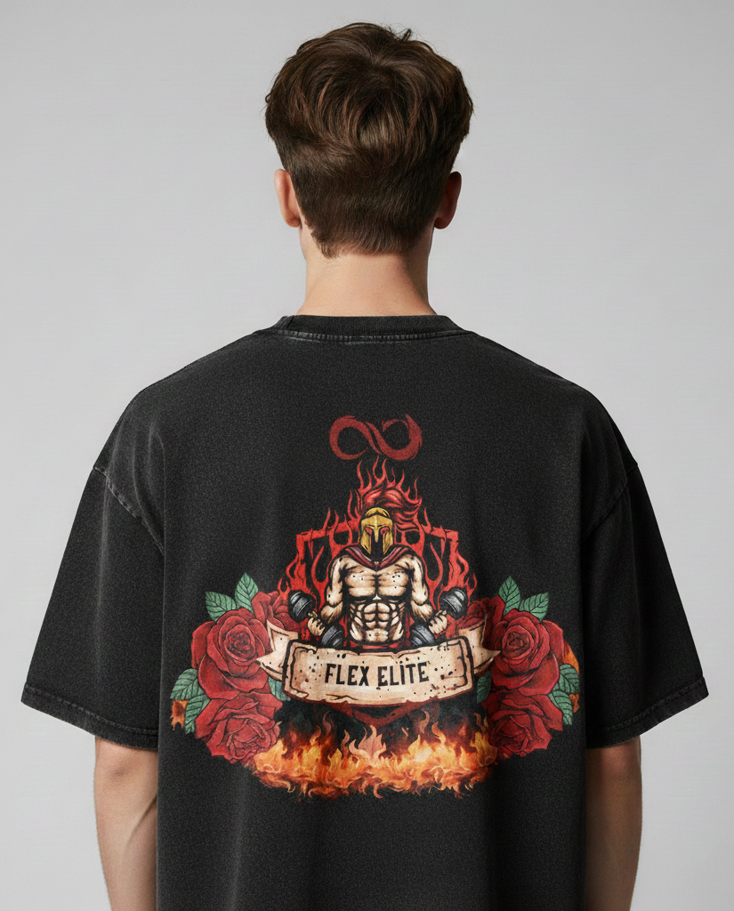 Inferno Rose Tee