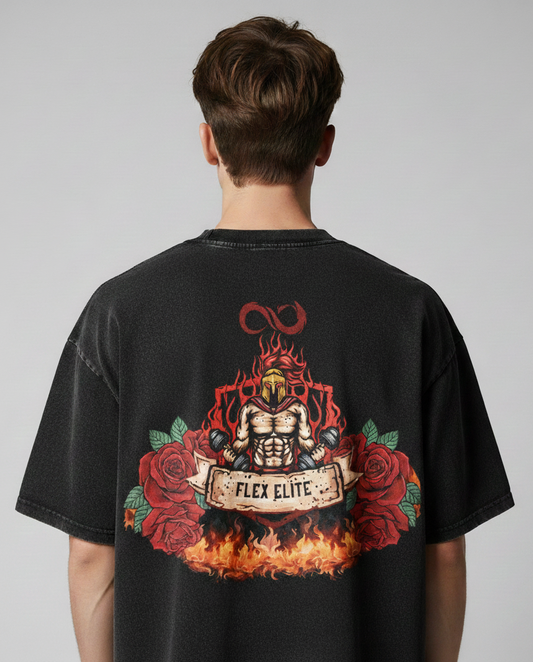 Inferno Rose Tee